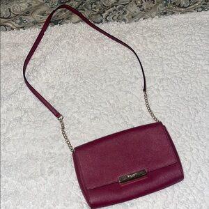 Kate Spade Burgundy Crossbody Purse